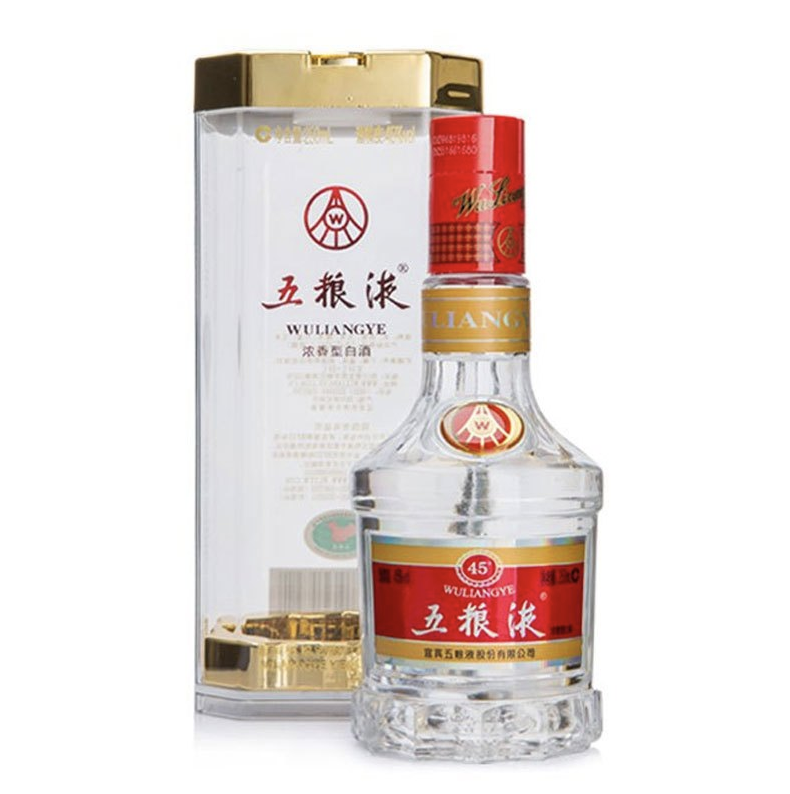 五粮液(WULIANGYE) WuLiangYe ZhenPin 五粮液水晶装 375ML - 43 Liquors Inc